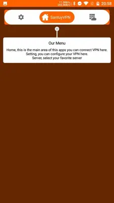 SantuyVPN android App screenshot 0